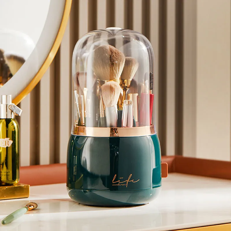 MessFree® 360° Rotating Makeup Brushes Holder
