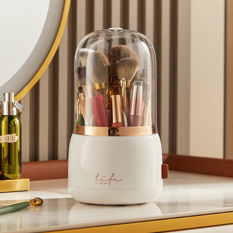 MessFree® 360° Rotating Makeup Brushes Holder