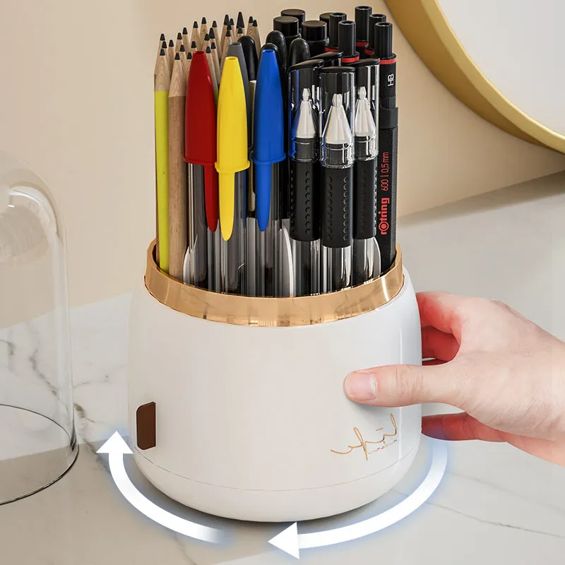 MessFree® 360° Rotating Makeup Brushes Holder