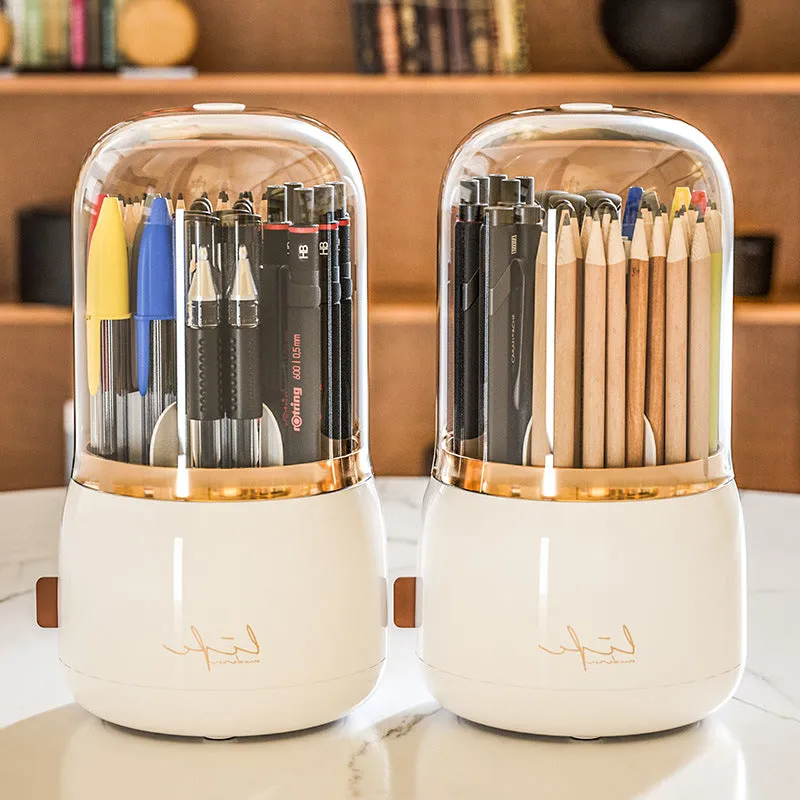 MessFree® 360° Rotating Makeup Brushes Holder