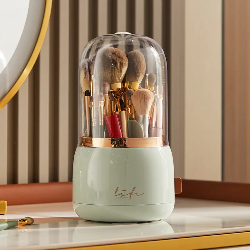 MessFree® 360° Rotating Makeup Brushes Holder