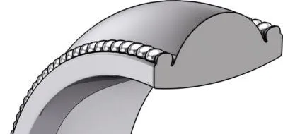 Milgrain Comfort Fit Light Wedding Band (MGRL)