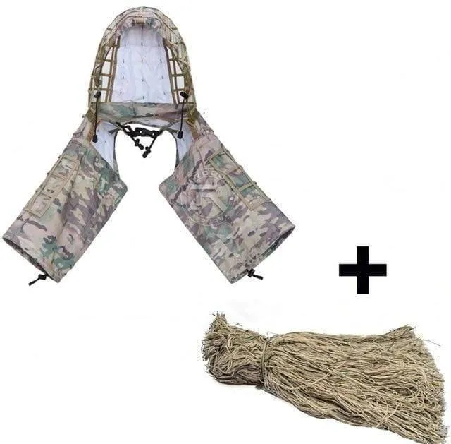 Military Sniper Ghillie Viper Hood Ghillie Suit Foundation