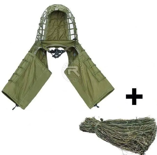 Military Sniper Ghillie Viper Hood Ghillie Suit Foundation