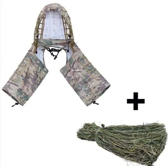 Military Sniper Ghillie Viper Hood Ghillie Suit Foundation