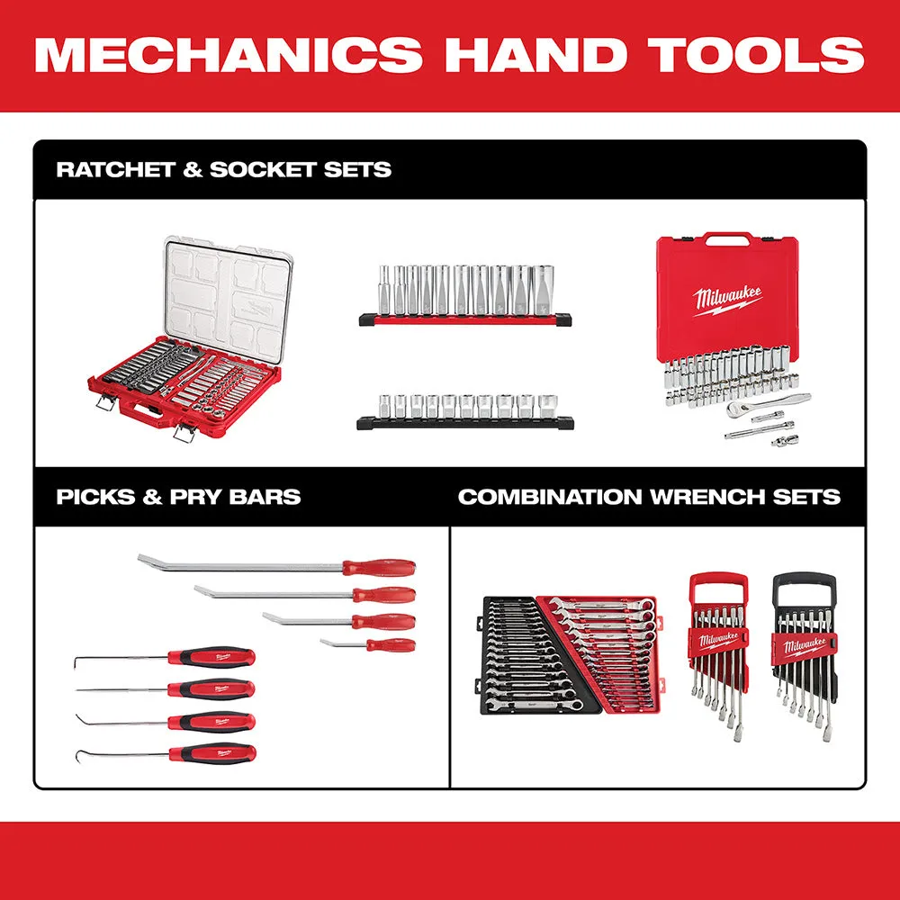 Milwaukee 48-22-9214 4 Piece Pry Bar Set
