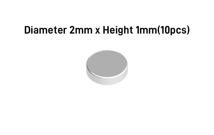 Neodymium Magnet N52 Round Shape 7 Sizes