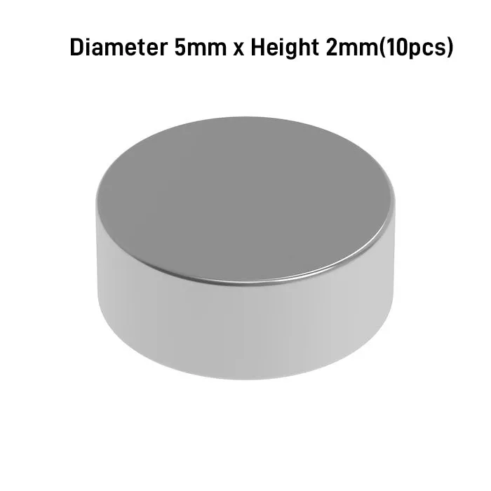 Neodymium Magnet N52 Round Shape 7 Sizes