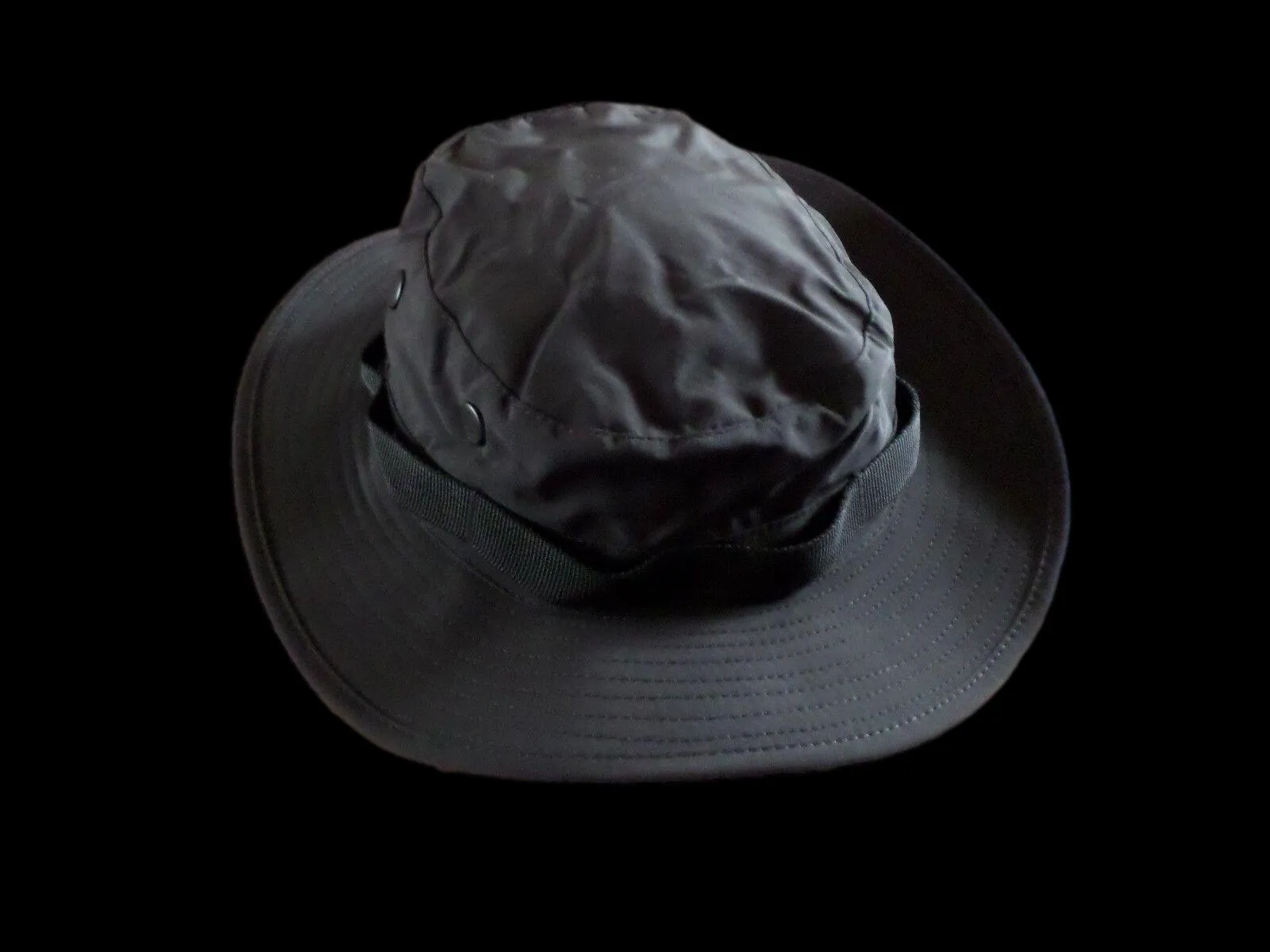 NEW BLACK TRILAM BOONIE HAT WET WEATHER HAT SIZE X- LARGE TRILAM NYLON