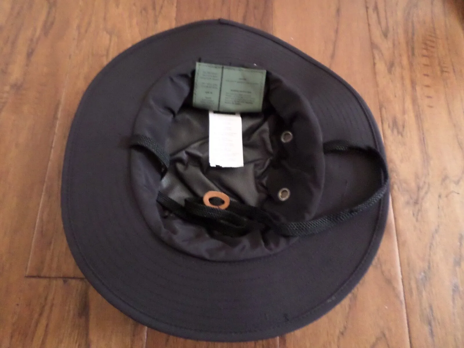 NEW BLACK TRILAM BOONIE HAT WET WEATHER HAT SIZE X- LARGE TRILAM NYLON