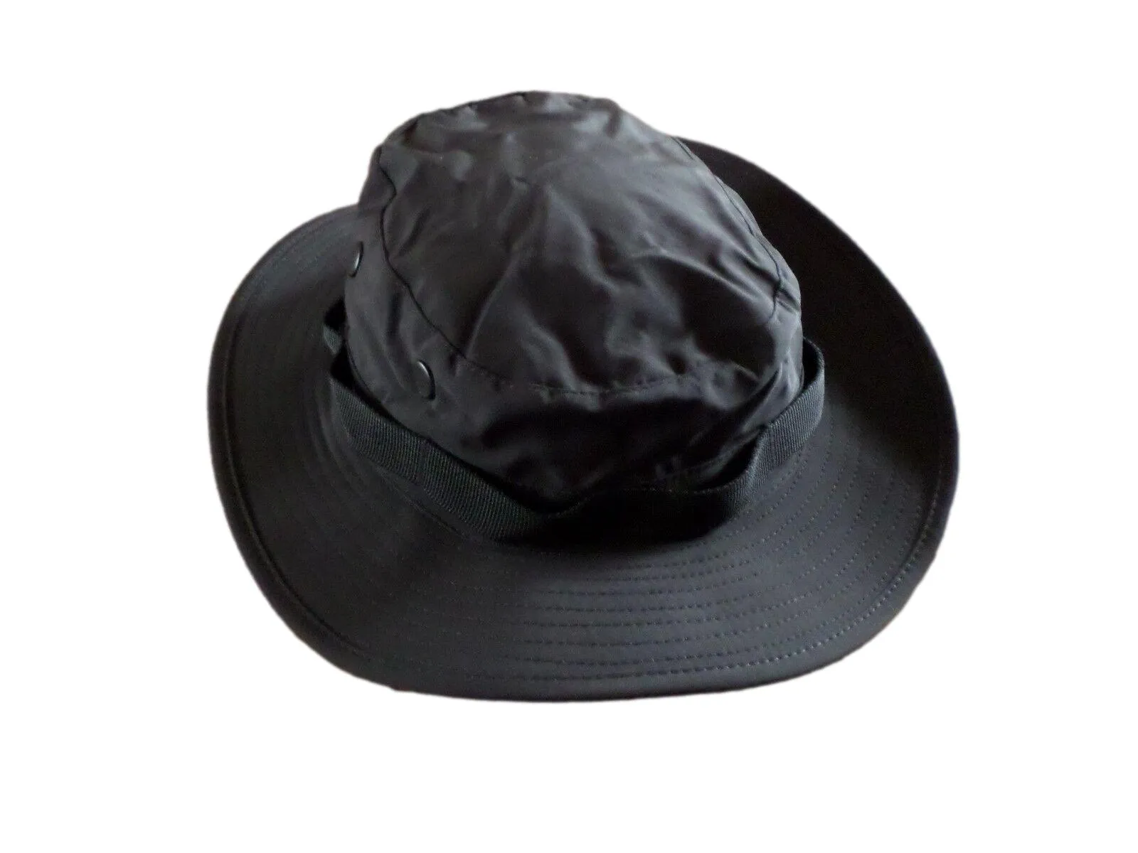 NEW BLACK TRILAM BOONIE HAT WET WEATHER HAT SIZE X- LARGE TRILAM NYLON