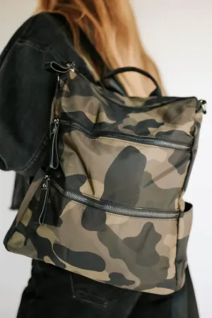 Nori Nylon Camo Backpack