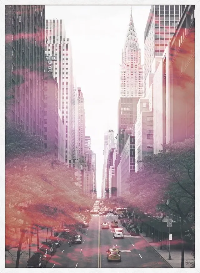 NYC New York Avenue Photography Print
