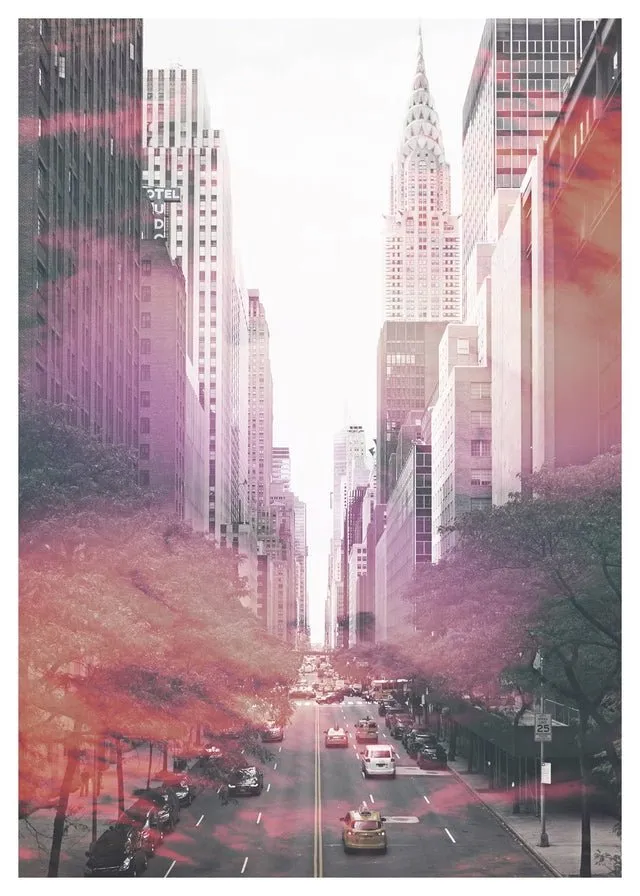 NYC New York Avenue Photography Print