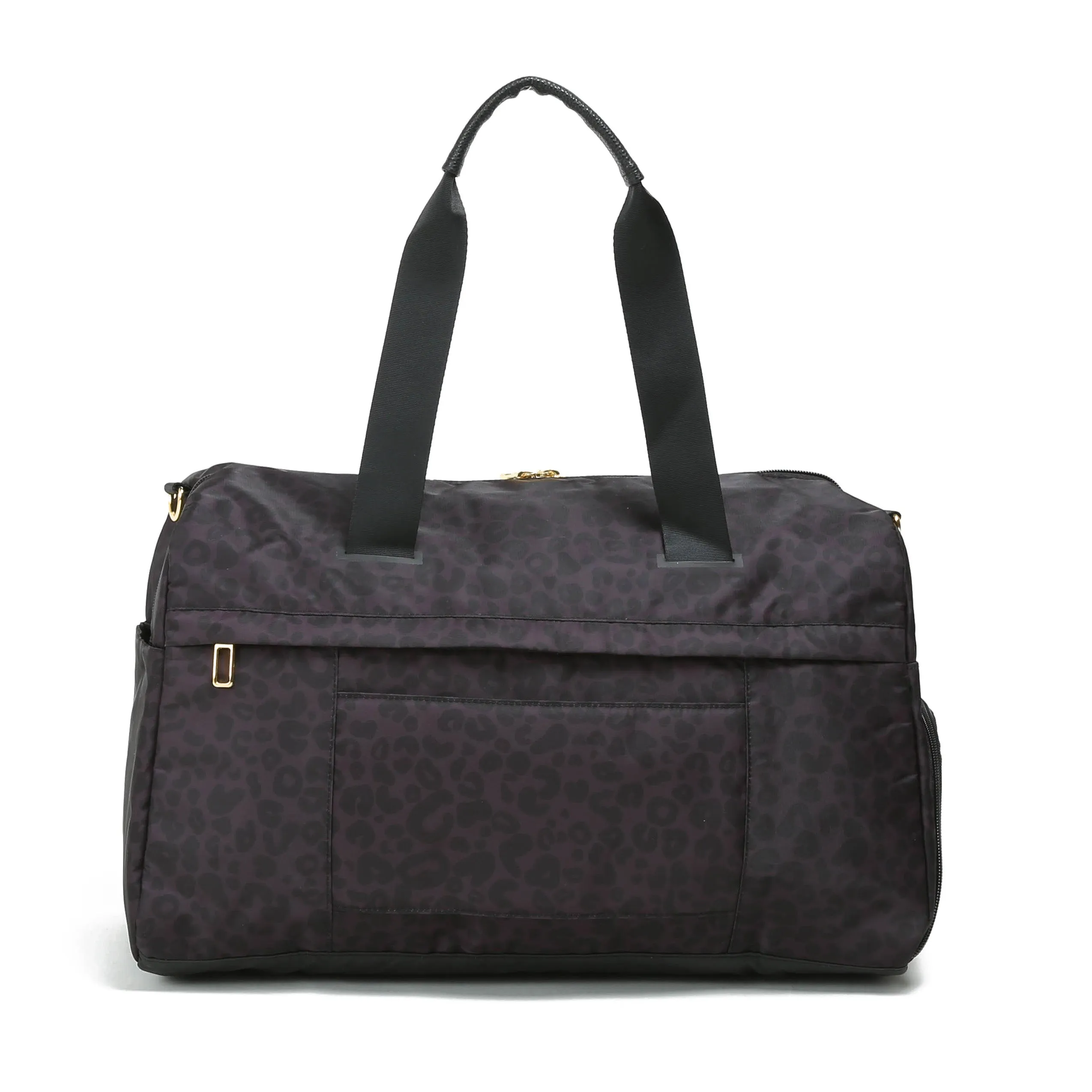 On the Go Duffel - Grey Leopard