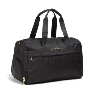 On the Go Duffel - Grey Leopard