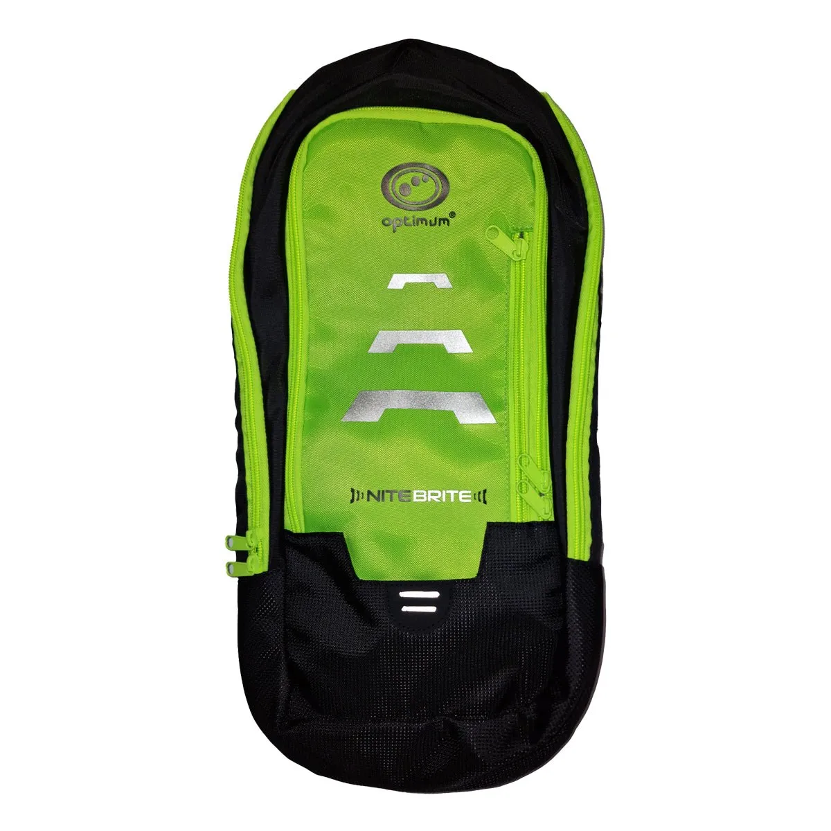 Optimum Hi-Viz Commuter Cycling Bike Backpack, Ultralight Breathable Reflective Mountain Bicycle Rucksack