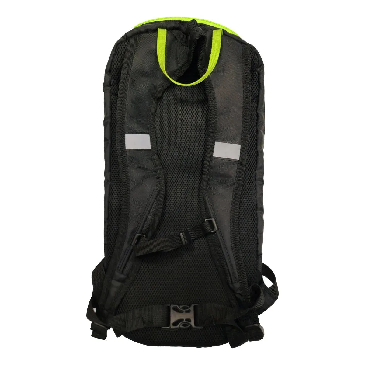 Optimum Hi-Viz Commuter Cycling Bike Backpack, Ultralight Breathable Reflective Mountain Bicycle Rucksack