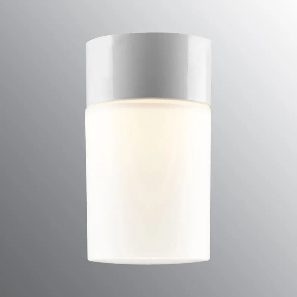 Opus 175 ceiling light - White opal glass