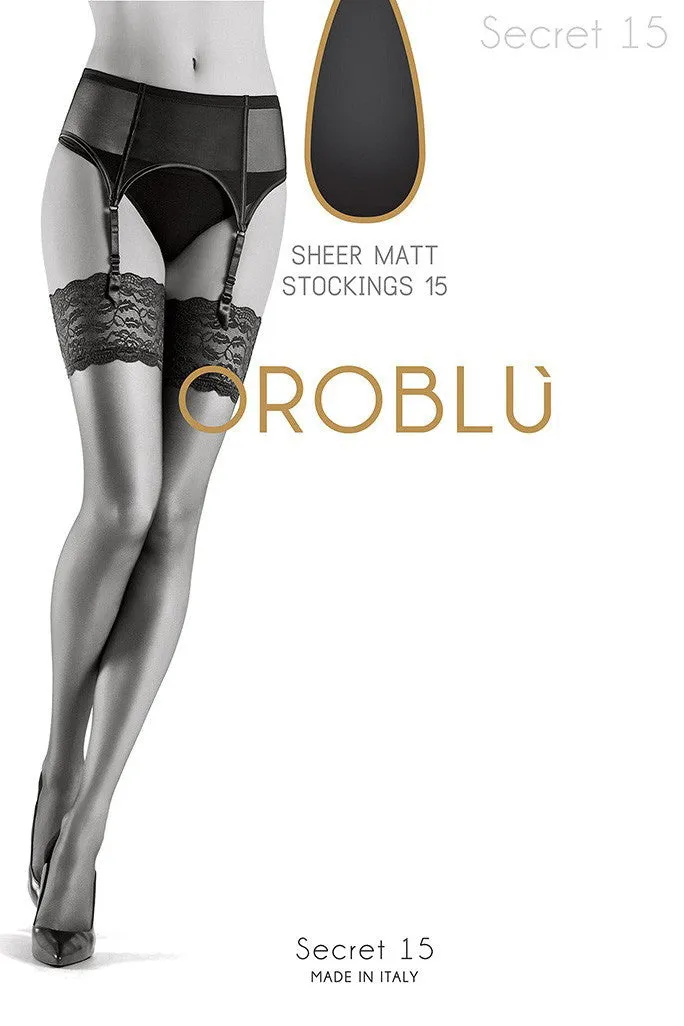 Oroblu Bas Secret 15 Stockings