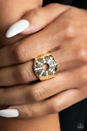 Paparazzi Ring ~ Stylish Sunbeams - Gold