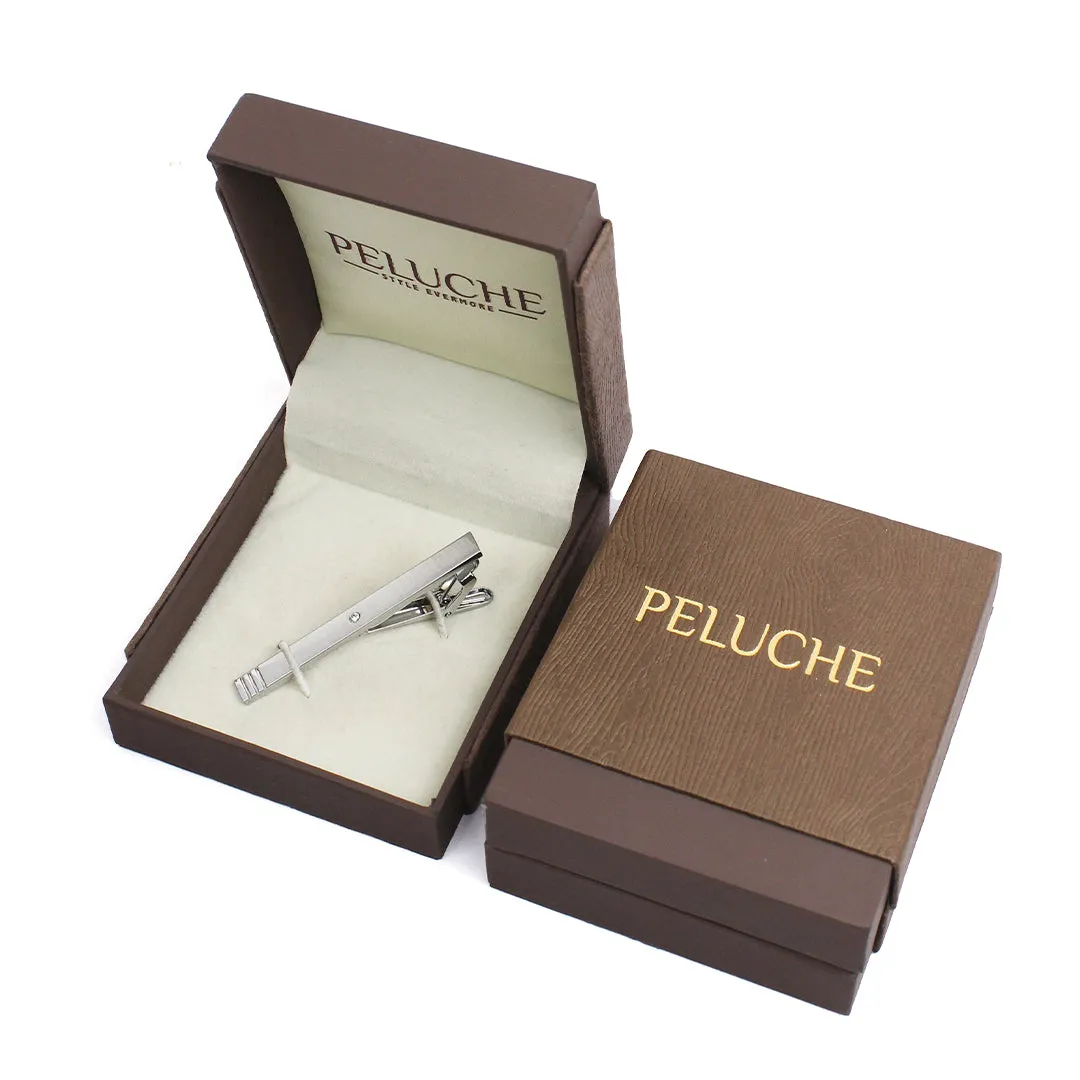Peluche Striking Crystal Tie Pin