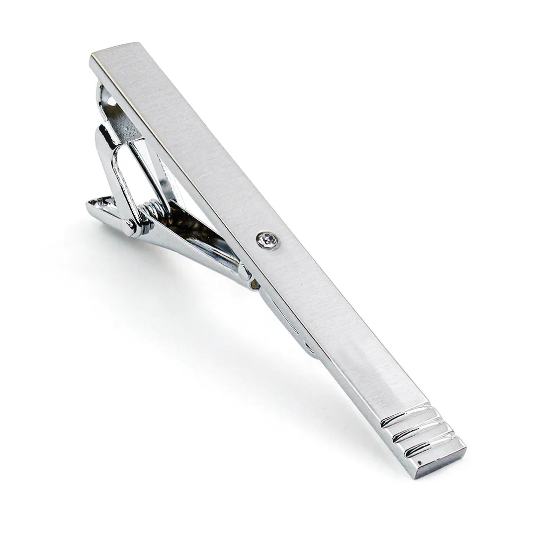 Peluche Striking Crystal Tie Pin