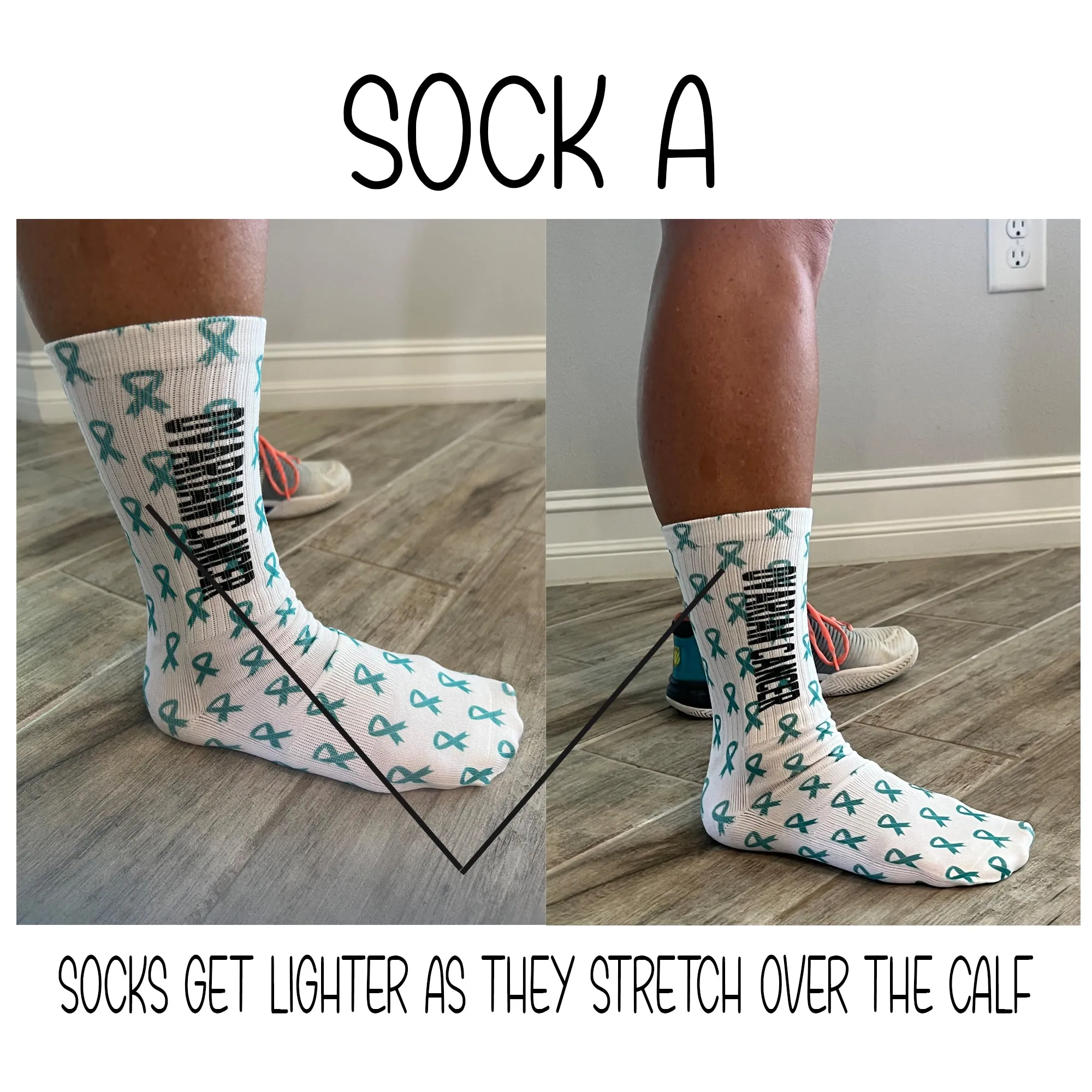Personalized Tennis Crew Socks