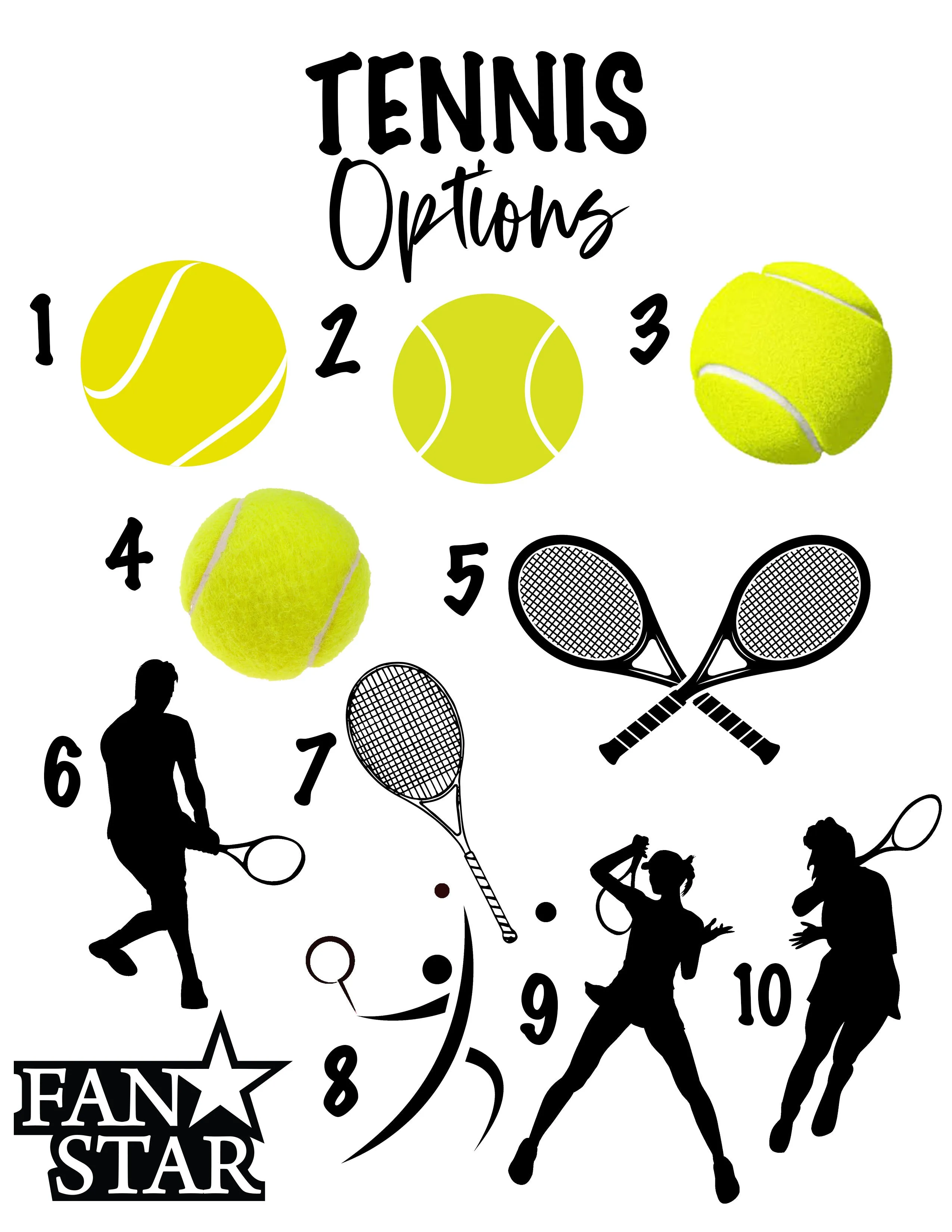Personalized Tennis Crew Socks
