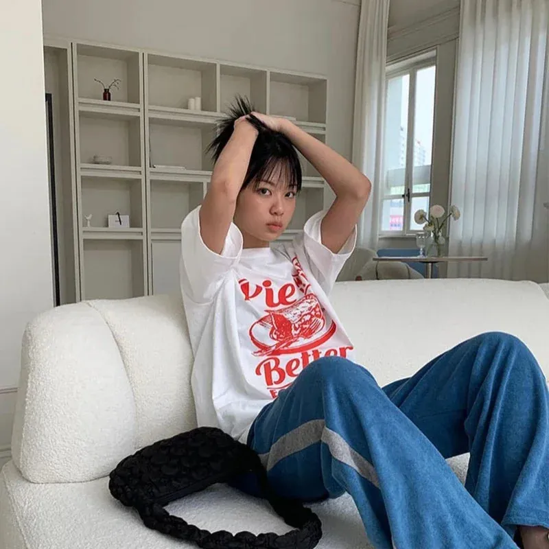 Pie Printed Stylish Graphic Tee