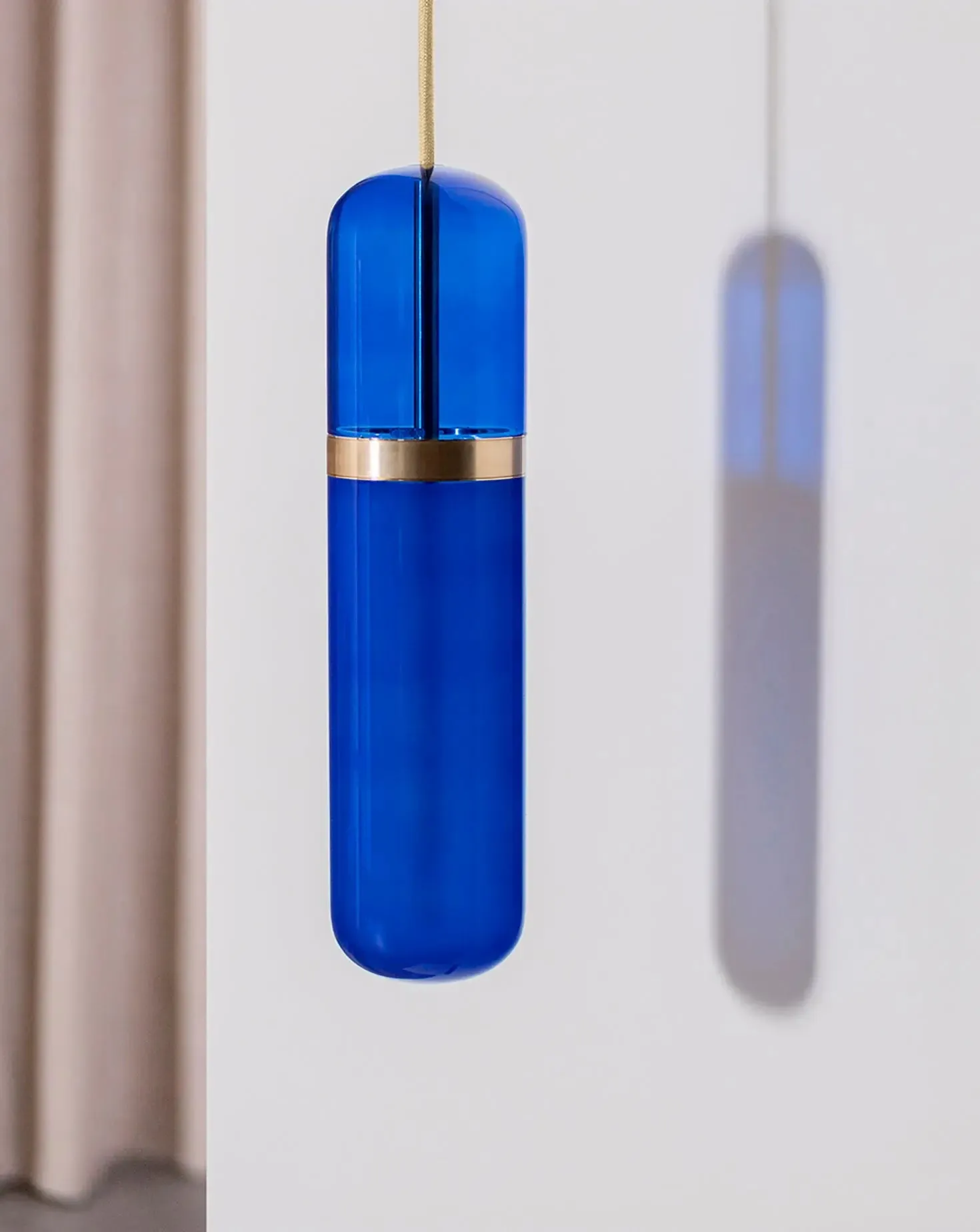 Pill Blue Cluster Pendant