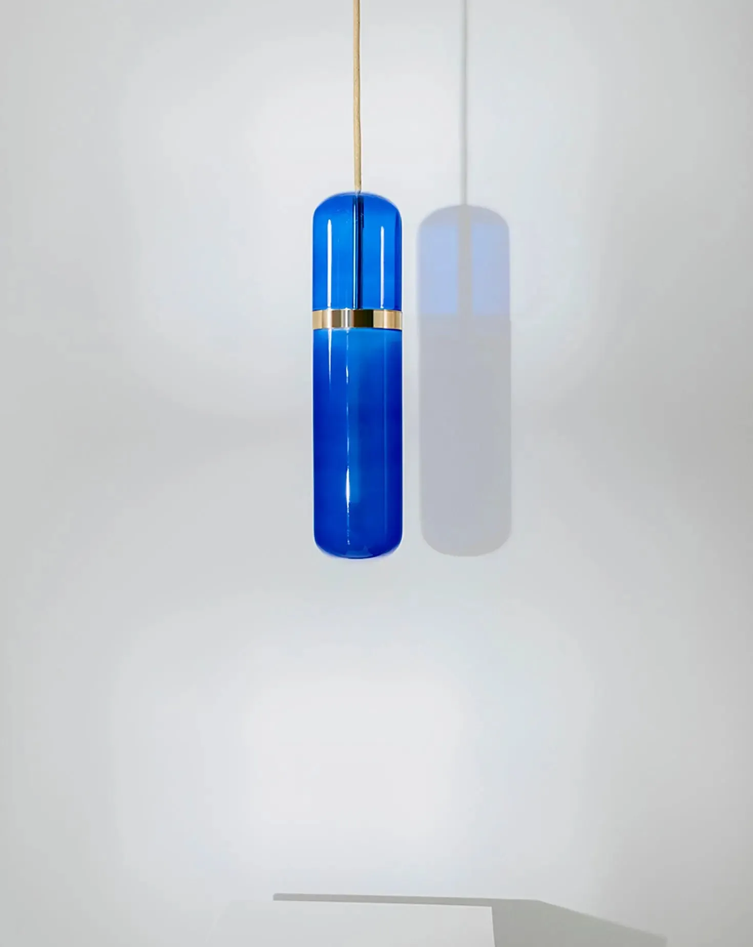 Pill Blue Cluster Pendant