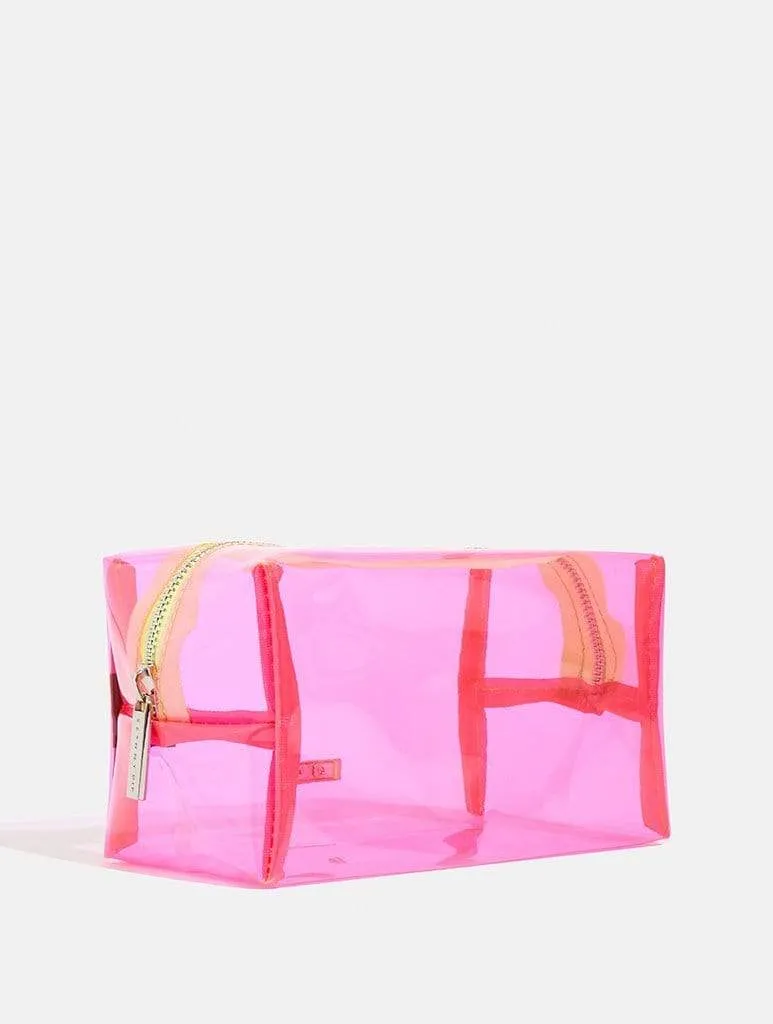 Pink Neon Makeup Bag
