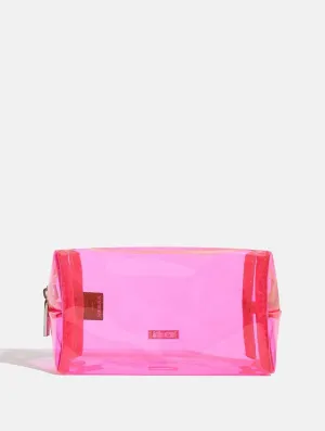 Pink Neon Makeup Bag