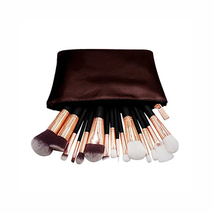 Professional Make-Up Brush Set Black/Gold