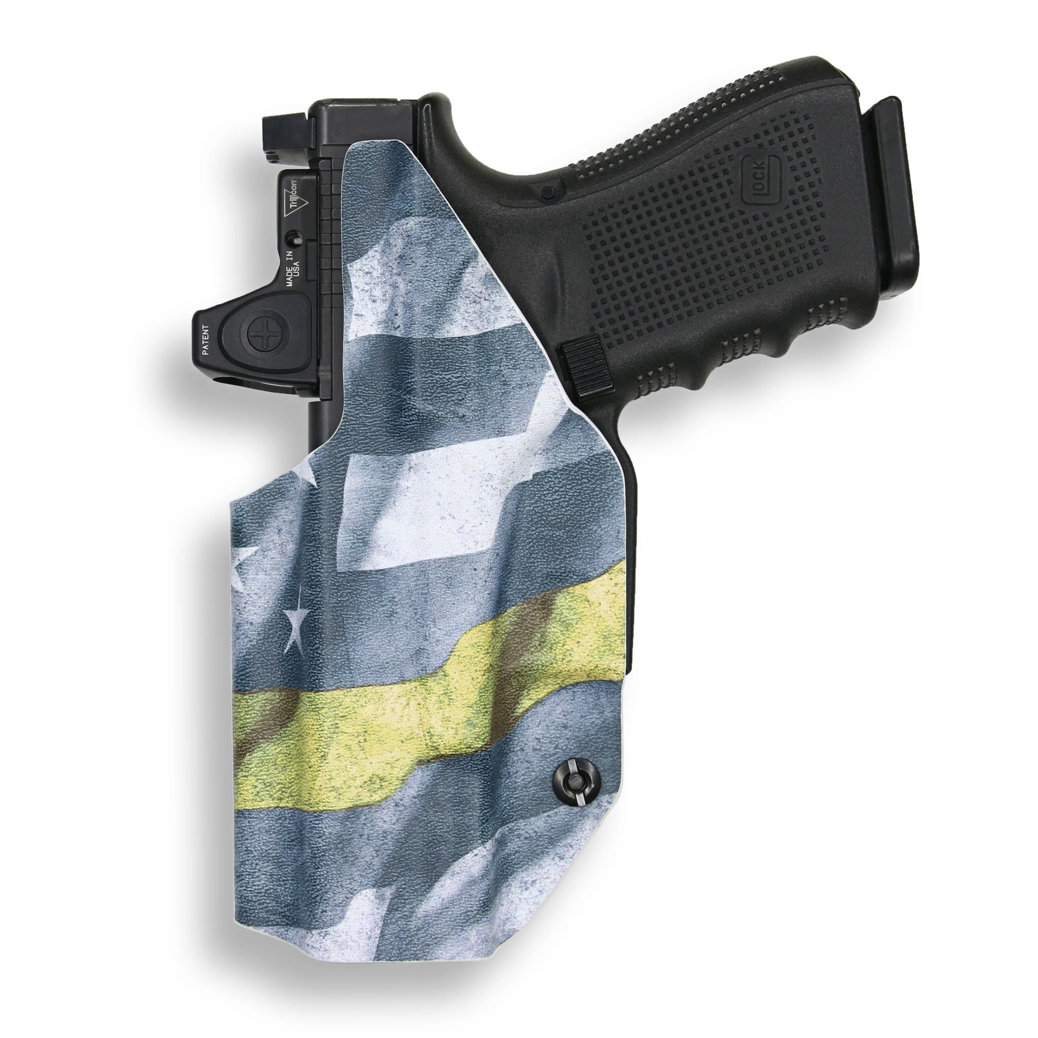 PSA Dagger Compact with Olight Baldr S Light Red Dot Optic Cut IWB Holster
