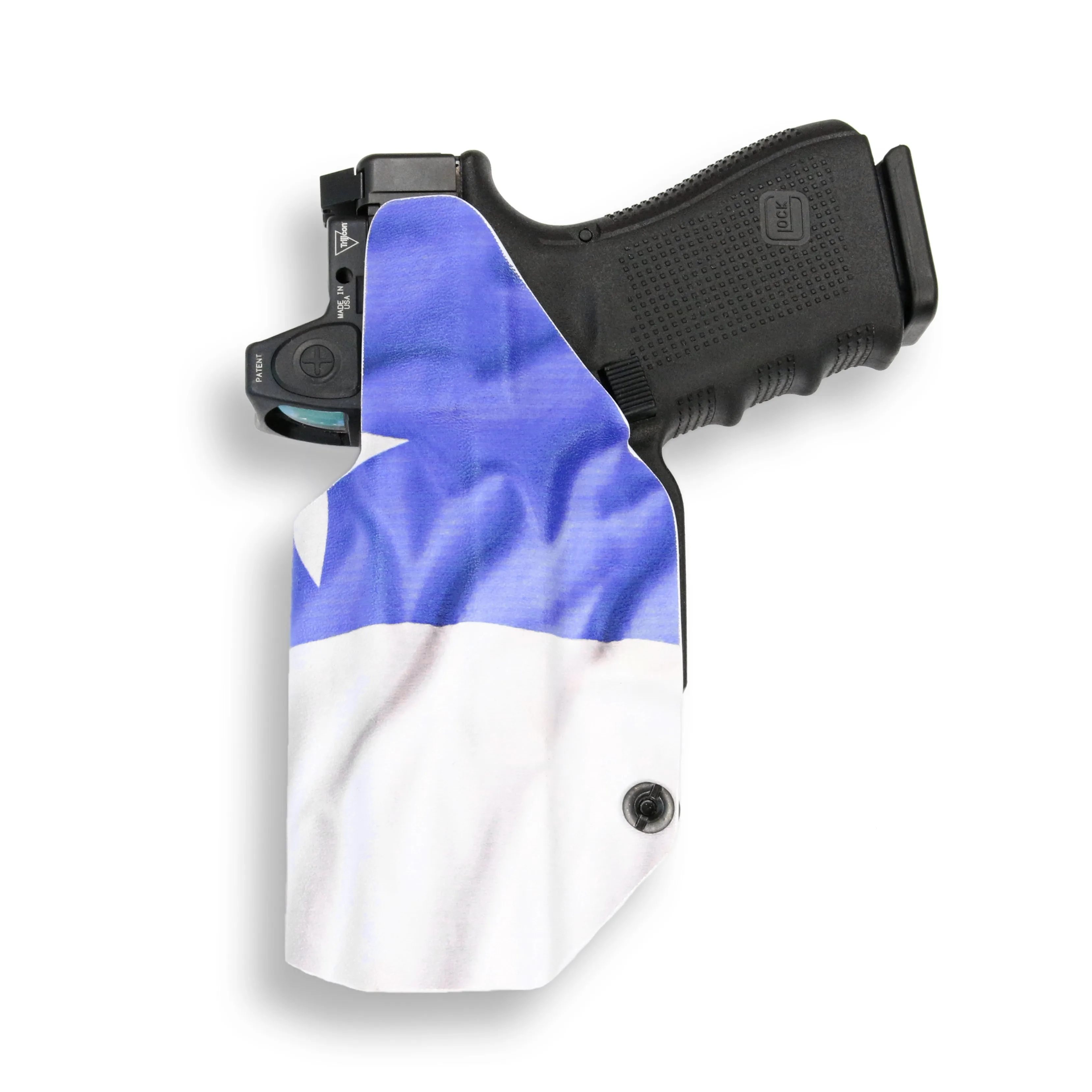 PSA Dagger Compact with Olight Baldr S Light Red Dot Optic Cut IWB Holster
