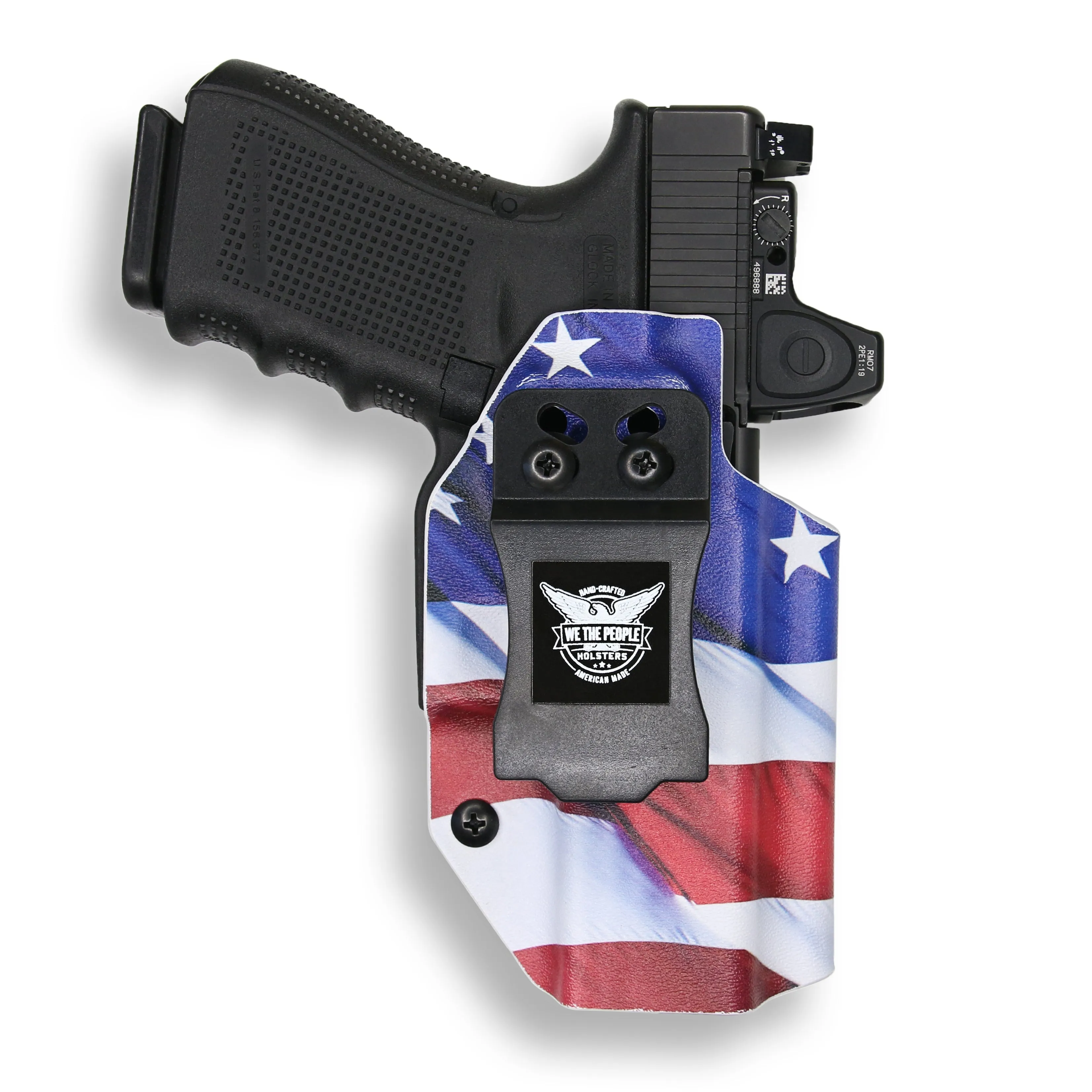 PSA Dagger Compact with Olight Baldr S Light Red Dot Optic Cut IWB Holster