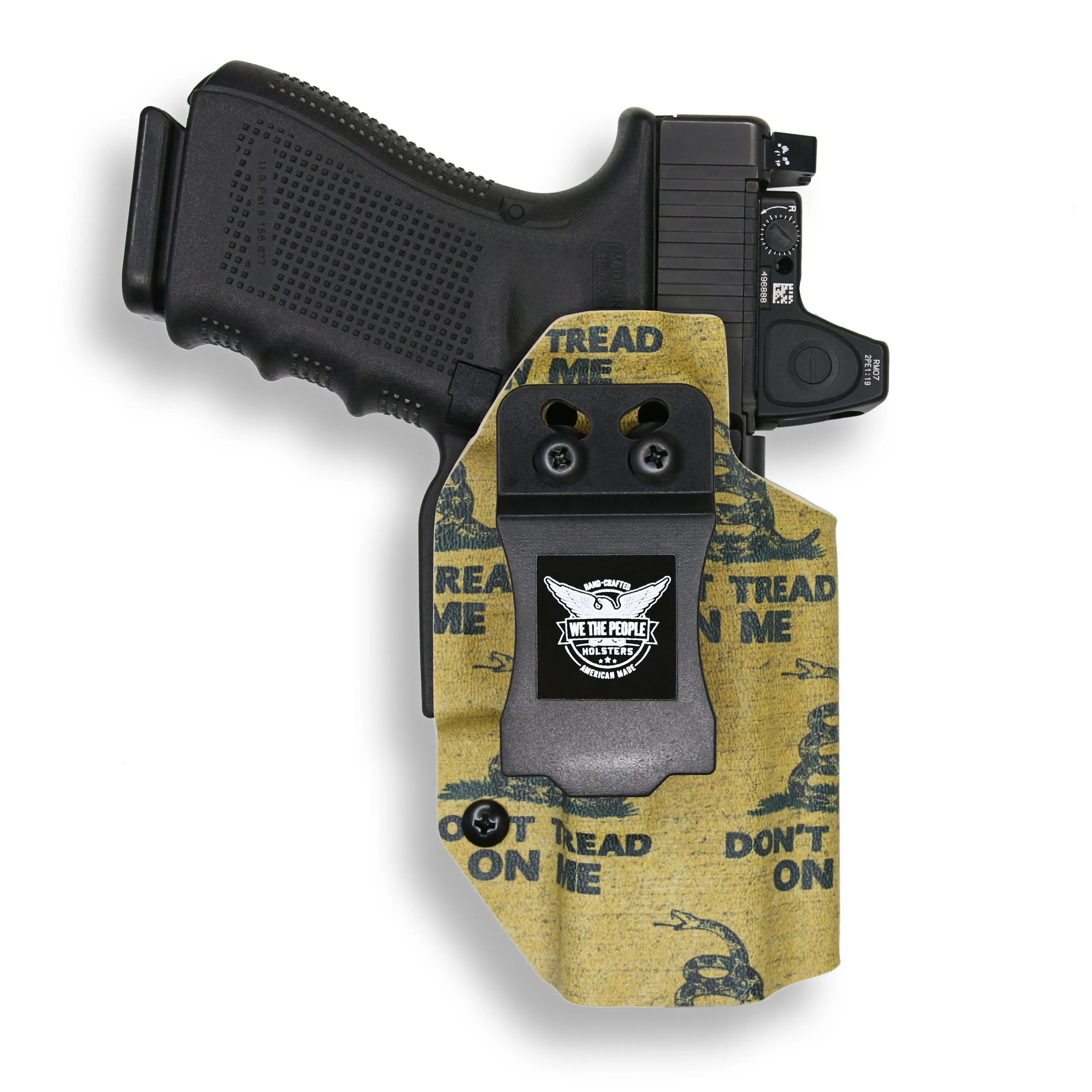PSA Dagger Compact with Olight Baldr S Light Red Dot Optic Cut IWB Holster
