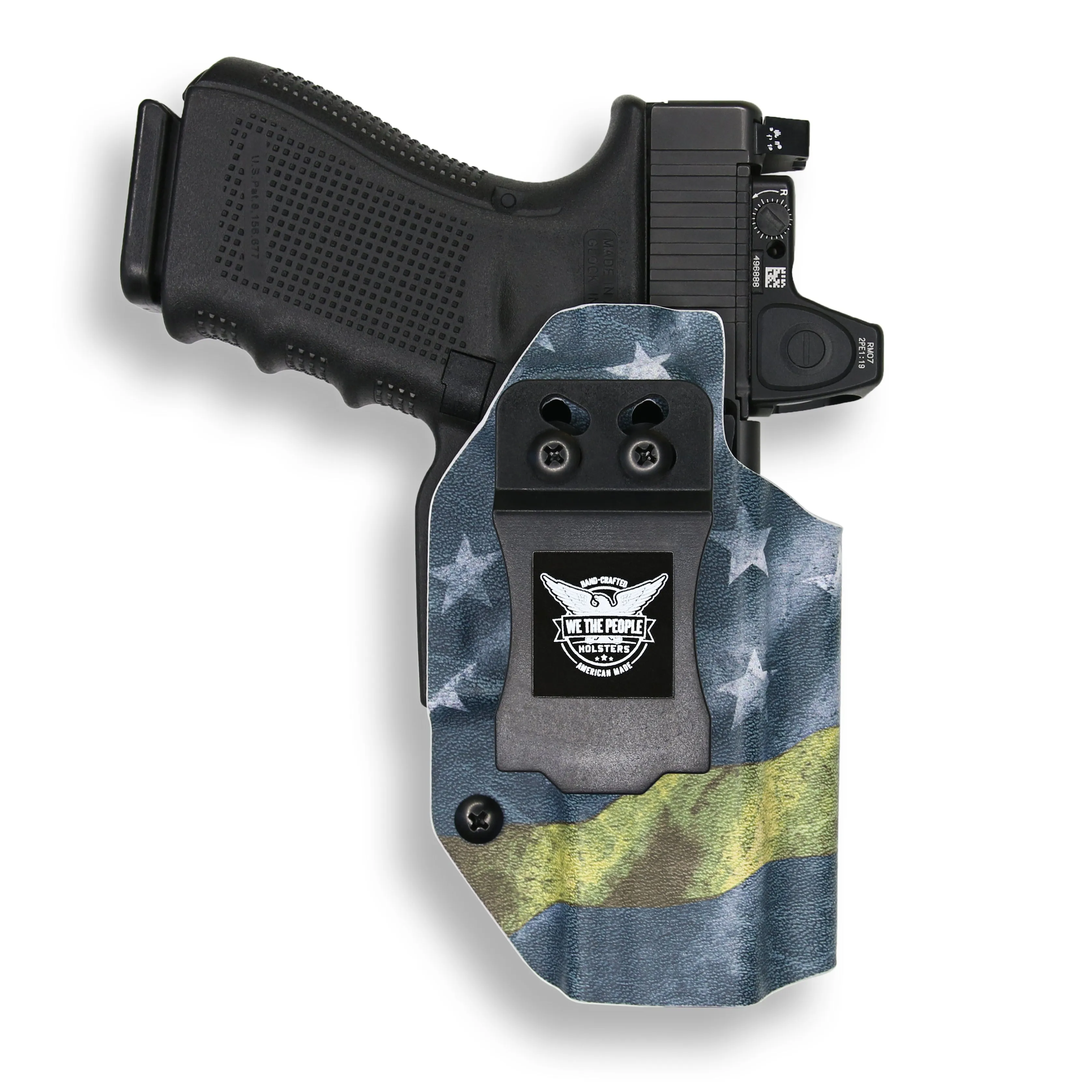 PSA Dagger Compact with Olight Baldr S Light Red Dot Optic Cut IWB Holster