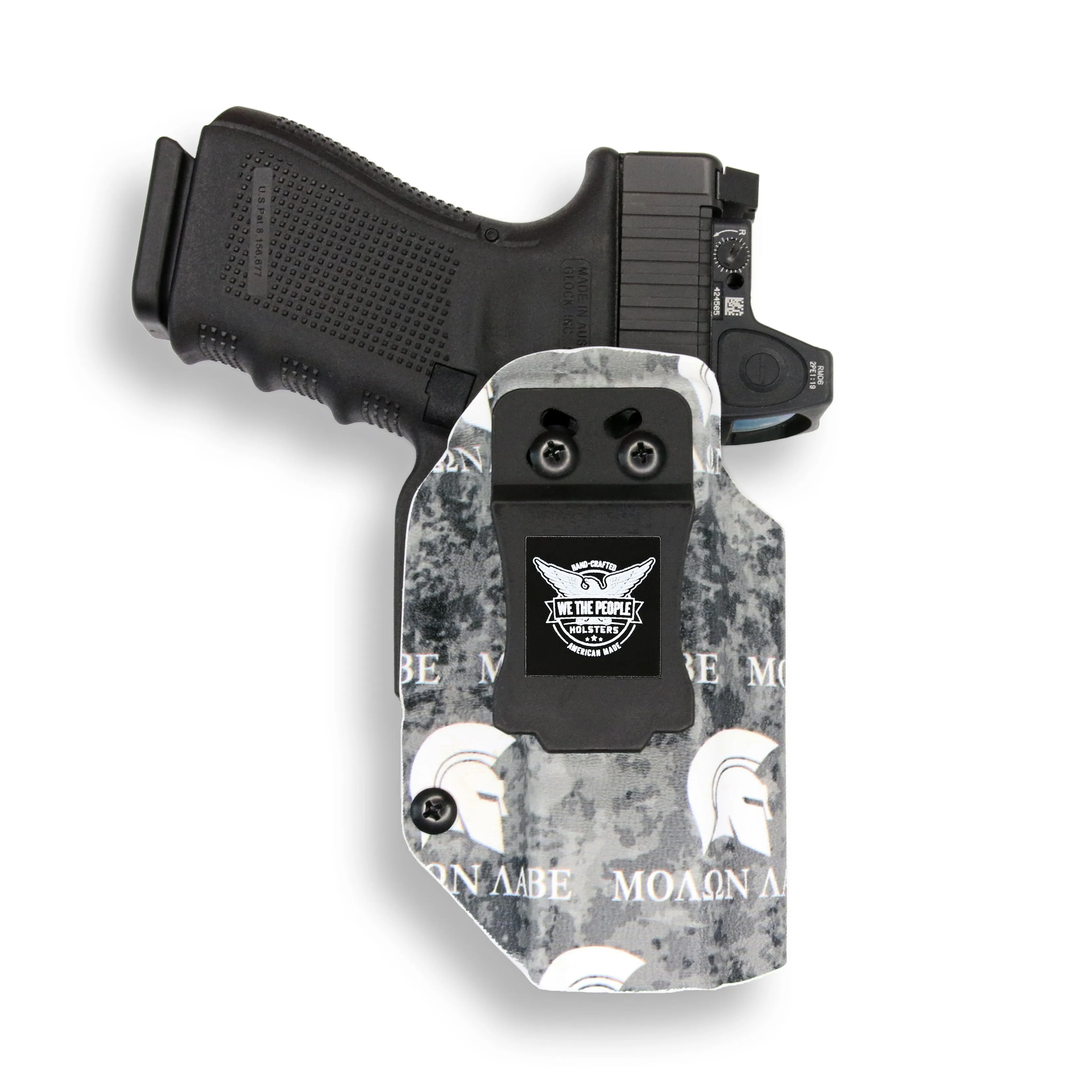 PSA Dagger Compact with Olight Baldr S Light Red Dot Optic Cut IWB Holster
