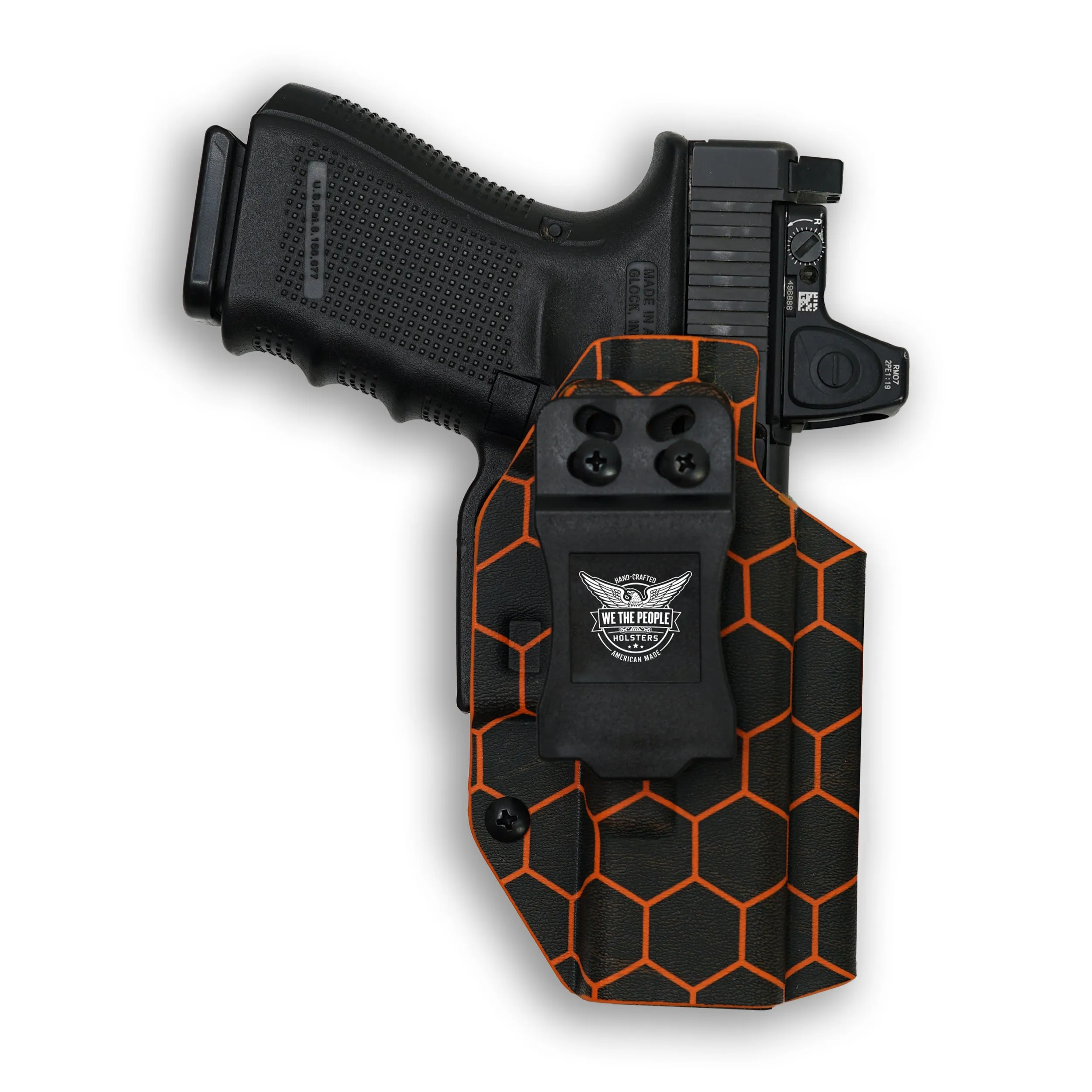 PSA Dagger Compact with Olight Baldr S Light Red Dot Optic Cut IWB Holster