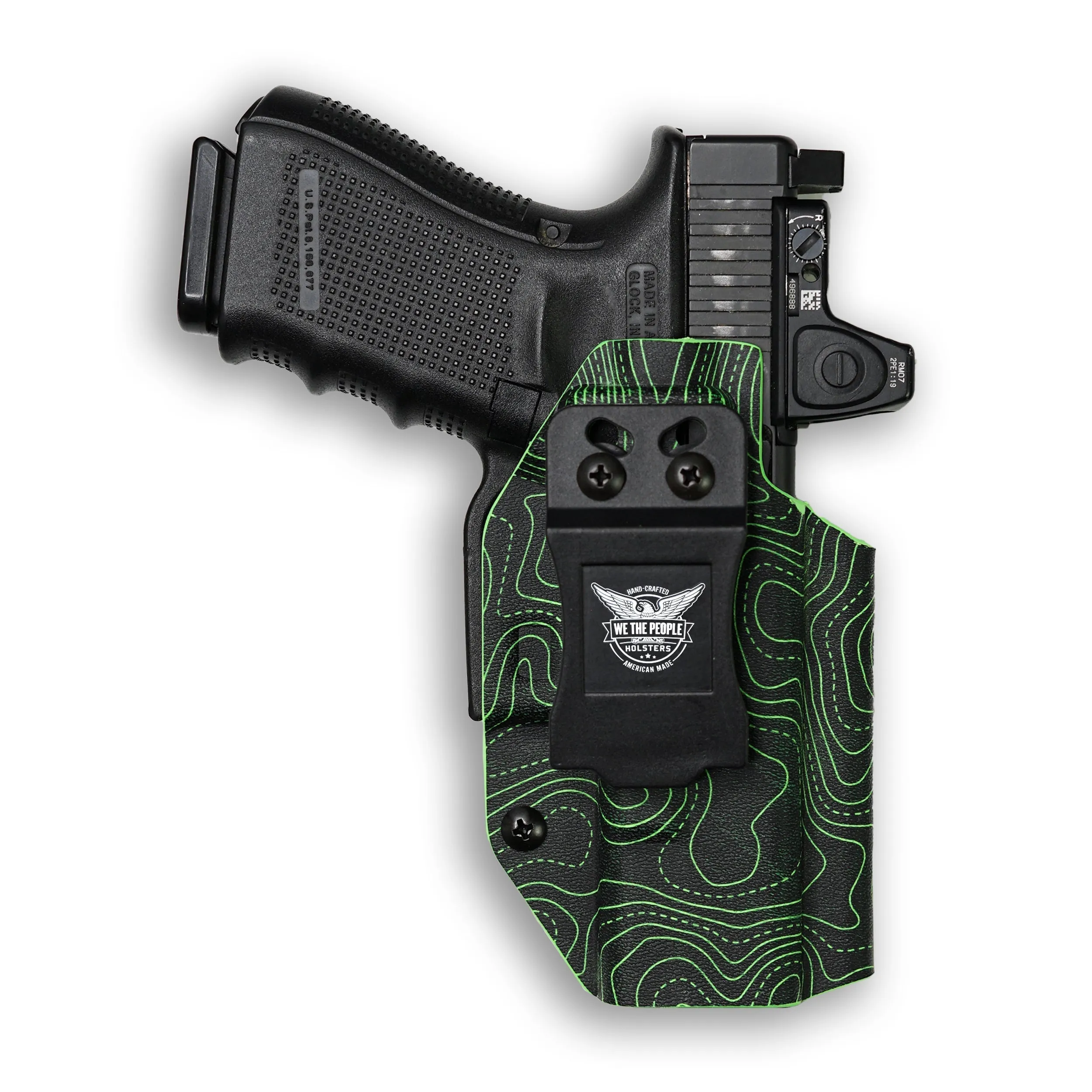 PSA Dagger Compact with Olight Baldr S Light Red Dot Optic Cut IWB Holster