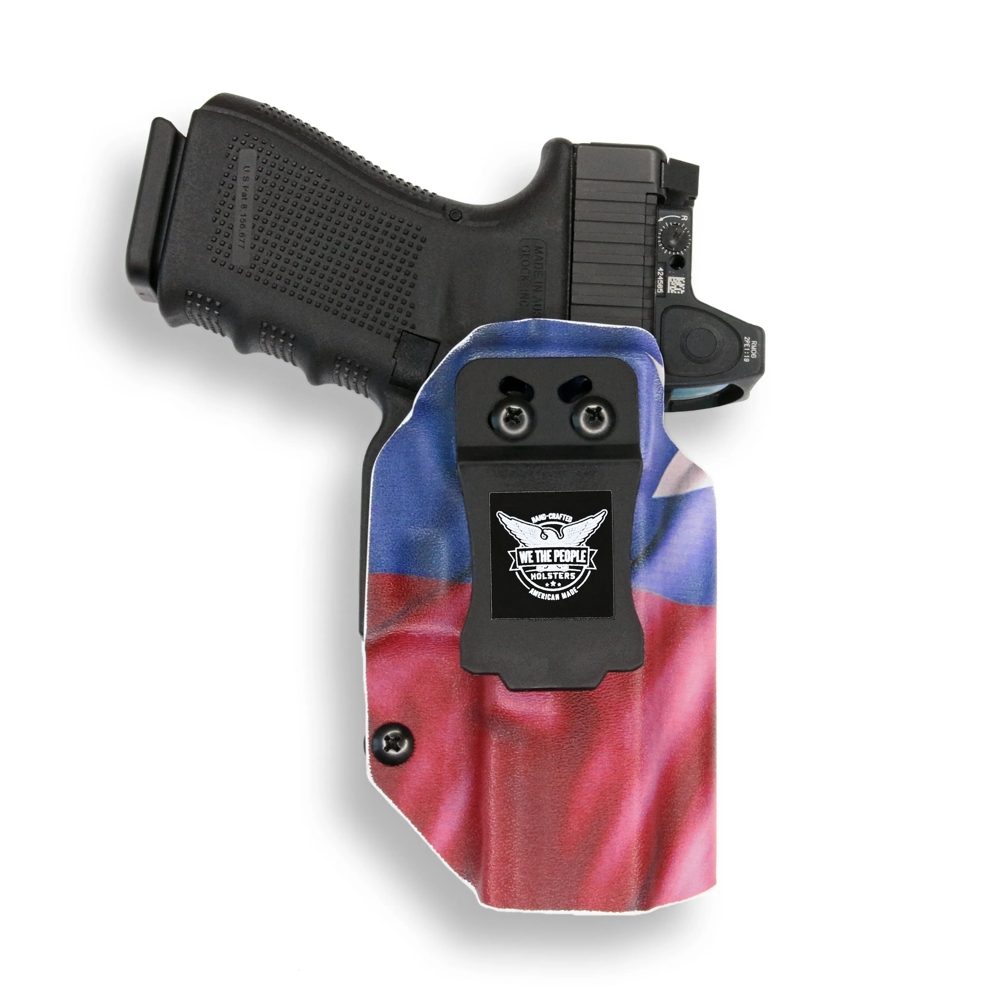 PSA Dagger Compact with Olight Baldr S Light Red Dot Optic Cut IWB Holster
