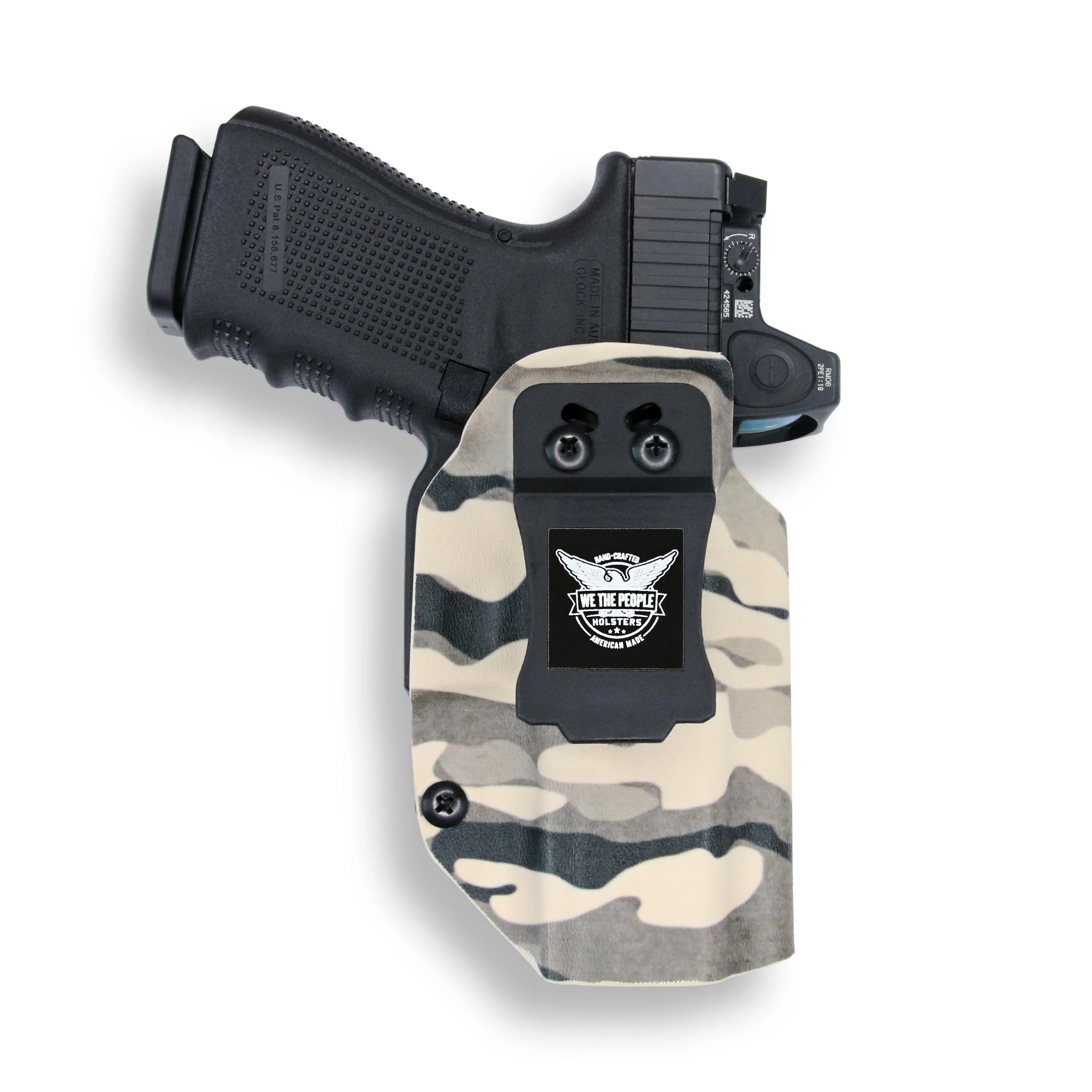 PSA Dagger Compact with Olight Baldr S Light Red Dot Optic Cut IWB Holster