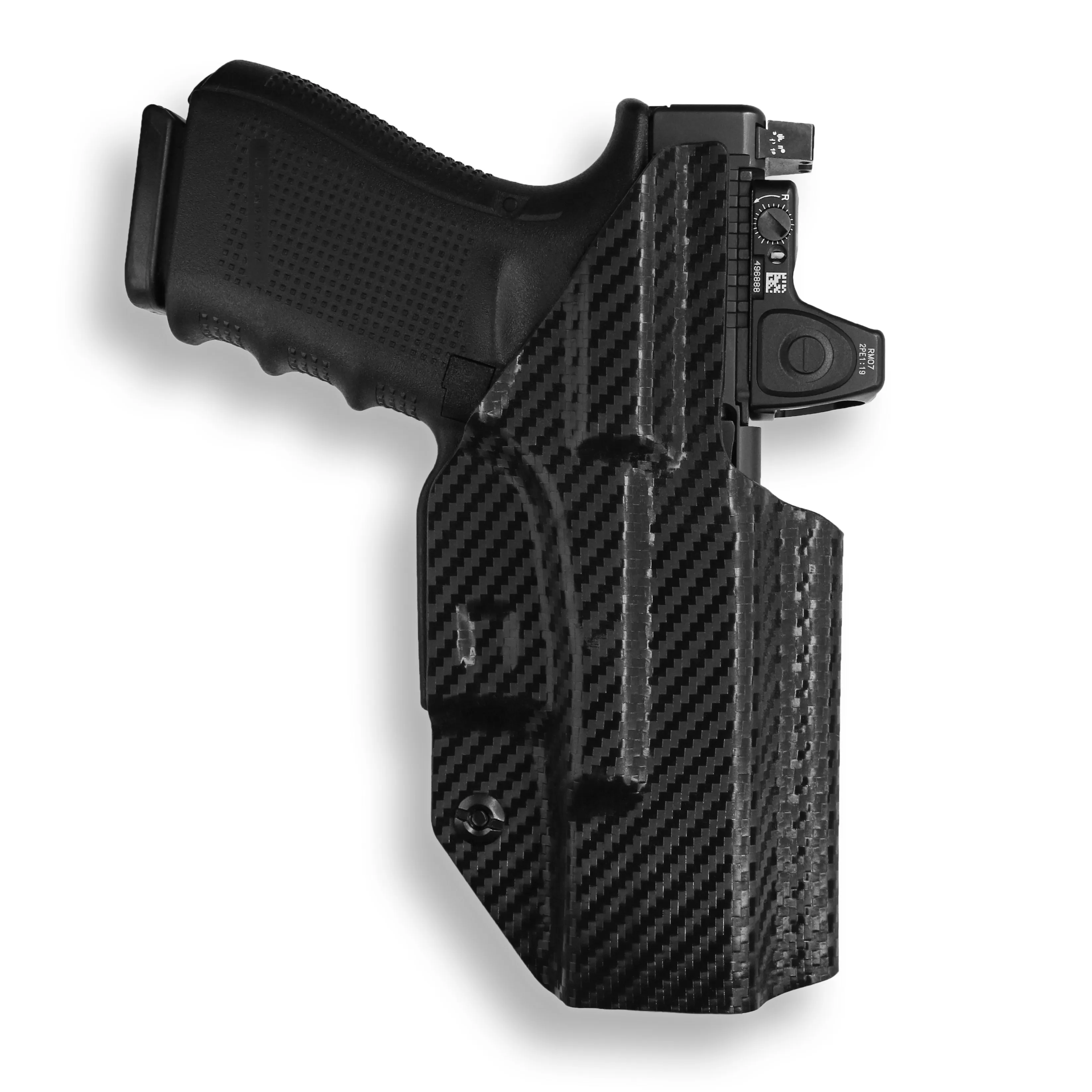 PSA Dagger Compact with Olight Baldr S Light Red Dot Optic Cut IWB Holster