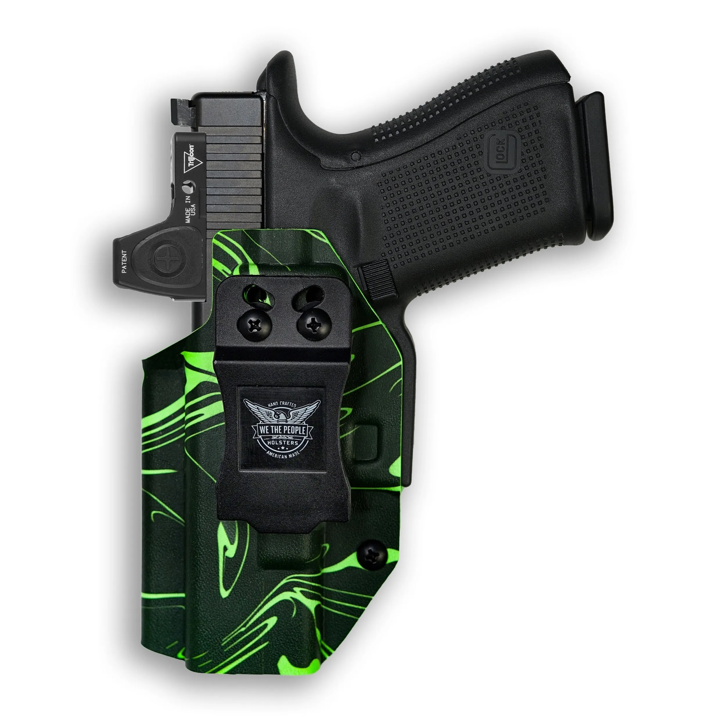 PSA Dagger Compact with Olight Baldr S Light Red Dot Optic Cut IWB Holster