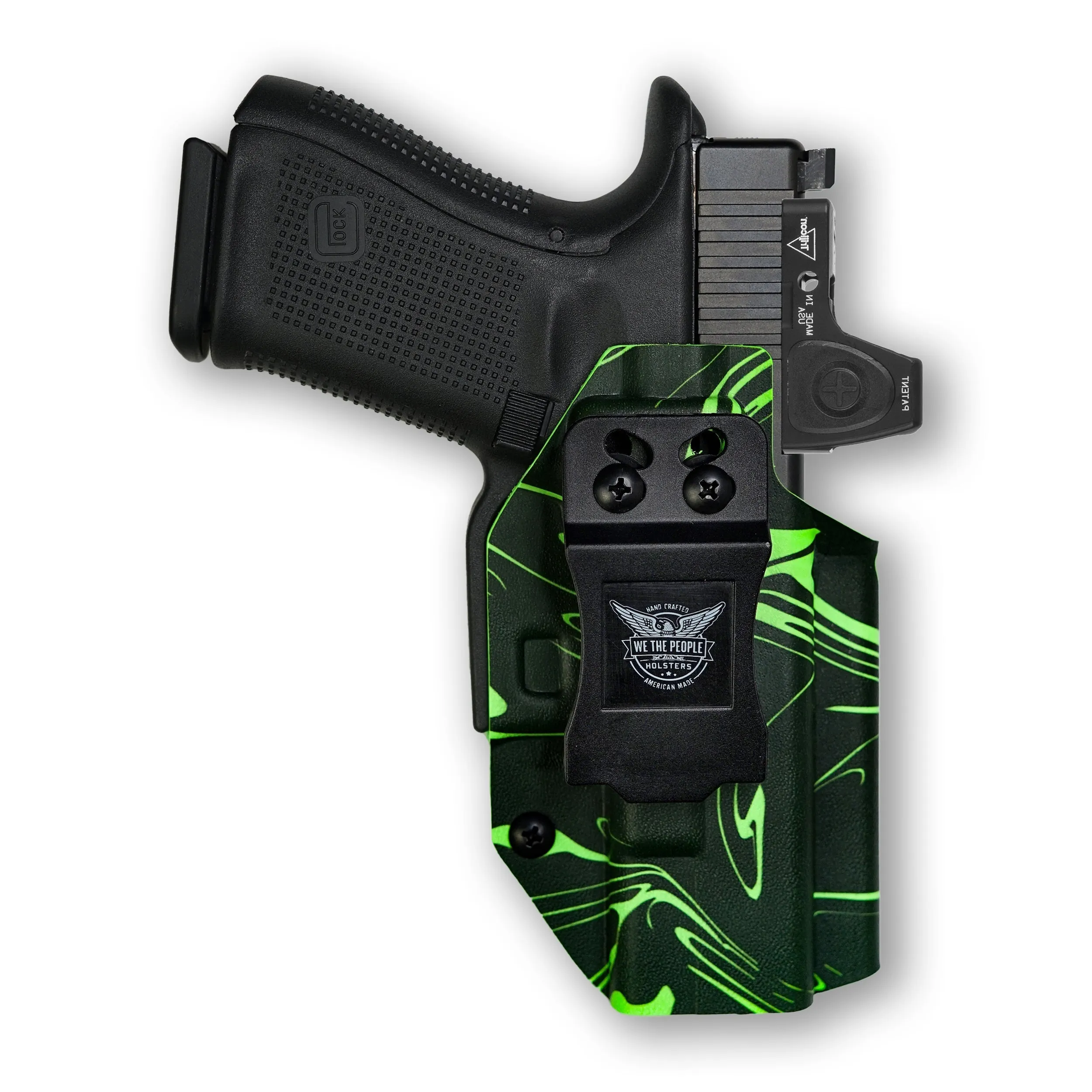 PSA Dagger Compact with Olight Baldr S Light Red Dot Optic Cut IWB Holster