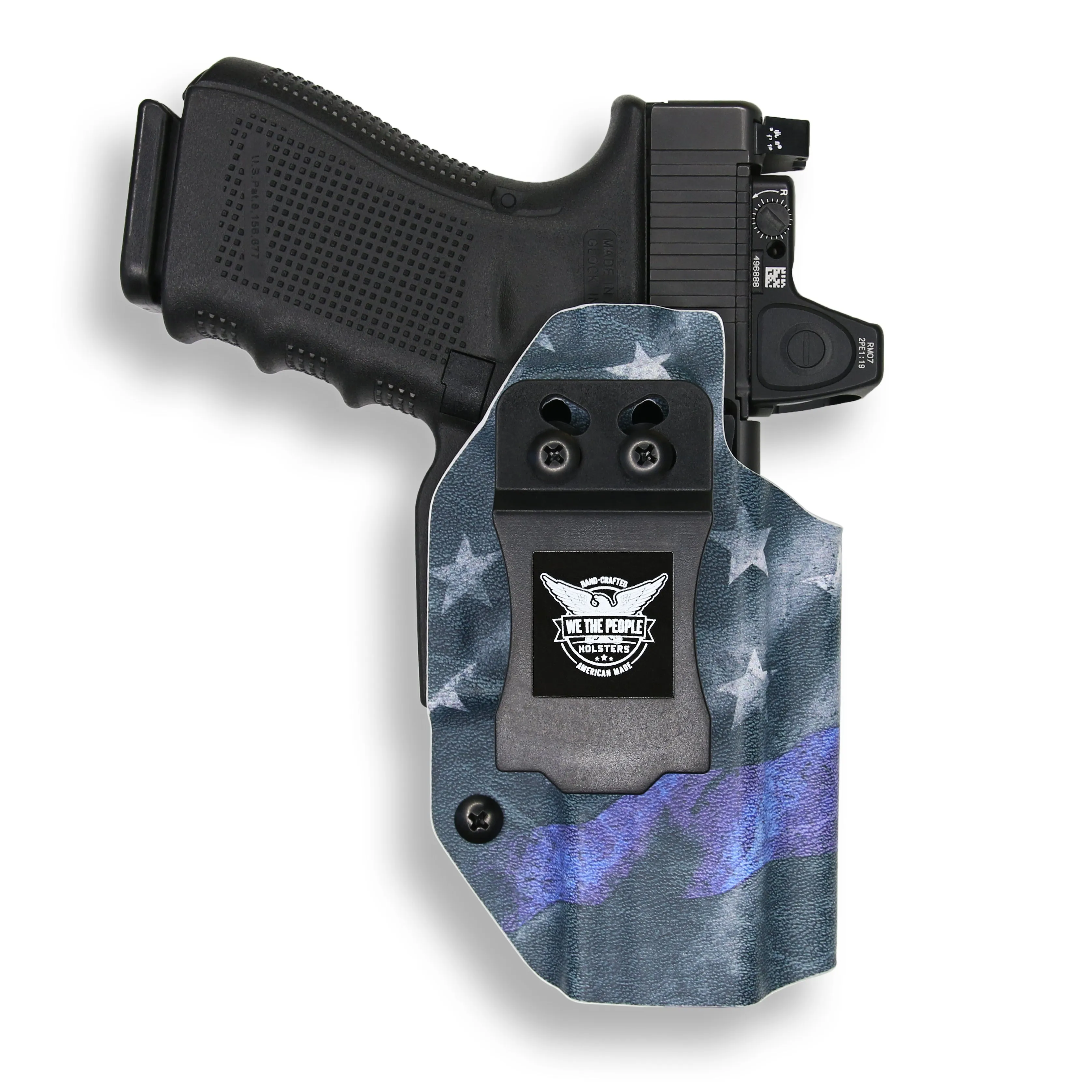 PSA Dagger Compact with Olight Baldr S Light Red Dot Optic Cut IWB Holster