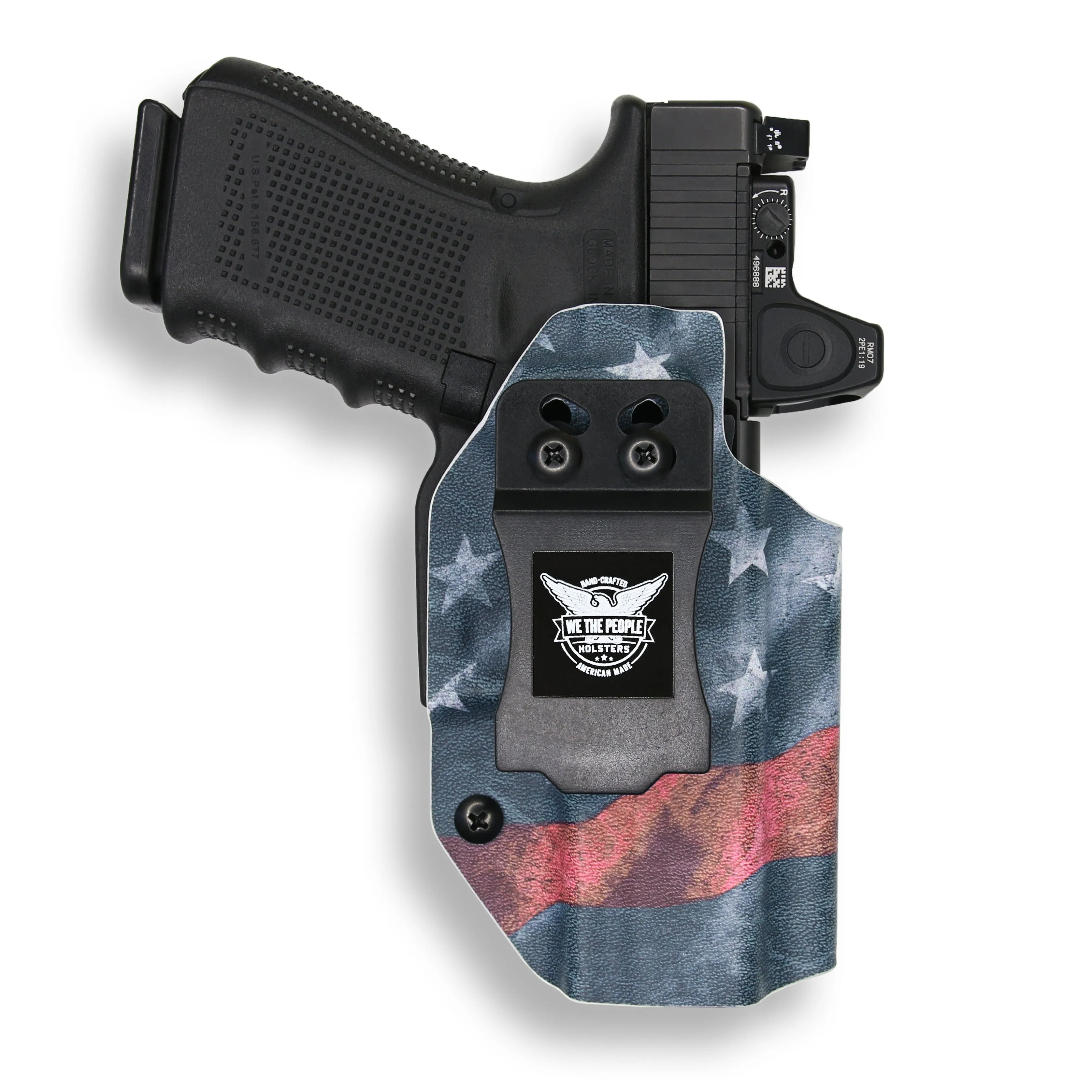 PSA Dagger Compact with Olight Baldr S Light Red Dot Optic Cut IWB Holster